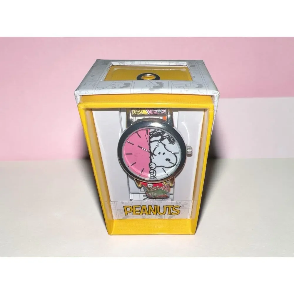 Peanuts Snoopy Cracker Barrel Exclusive Watch Comic Strip Charlie Brown Linus